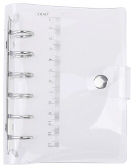 A5/A6/A7 Pvc Notepad Vel Shell Cover Bestandsmap 6 Gaten Bindmiddel Diy