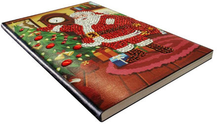 A5 Notebook DIY Creatieve Speciale Vormige Diamant Schilderij Notebook Vlinder bloem Dagboek Boek Borduurwerk Diamant Kruissteek Notebook-8