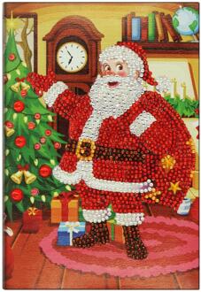 A5 Notebook DIY Creatieve Speciale Vormige Diamant Schilderij Notebook Vlinder bloem Dagboek Boek Borduurwerk Diamant Kruissteek Notebook-9