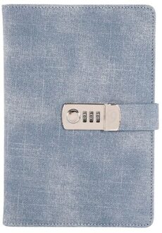 A5 Notebook Met Sluizen Leer Agenda Dagboek Week Planner Notepad School Bourgondië