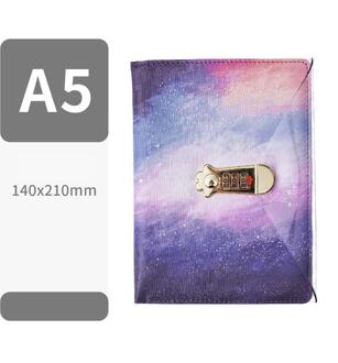 A5 Planner Sterrenhemel Codeboek En Tijdschriften Wachtwoord Agenda Office Bussiness Dagboek Met Slot Notebooks Schoolbenodigdheden