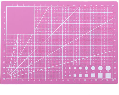 A5 Pvc Snijmat Board Diy Handwerk Patchwork Mat Pad Self-Healing Lederen Papier Snijden Mat Tool Art Graveren board Papier