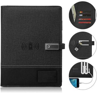 A5 Smart Herbruikbare Uitwisbare Notebook A5 Papier Power Bank En Usb Flash Disk Voor School Kantoorbenodigdheden App Verbinding