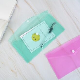 A6 Clear Document Zak Pp 6 Kleuren Beschikbaar Papier Bestandsmap Draagbare Briefpapier School Kantoorbenodigdheden Case