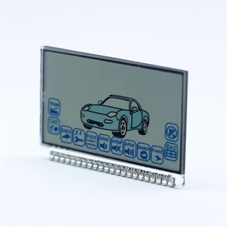 A6 Lcd-scherm Voor Twee Weg Auto Alarm Systeem Starline A6 Lcd Afstandsbediening Sleutelhanger Sleutelhanger