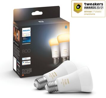 A60 E27 2-pack WARM TOT KOELWIT LICHT