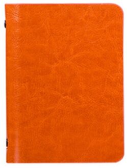 A7 Pocket Losbladige Notebook Lederen Cover Business Diary Memo Planner Notepad M2EC BN
