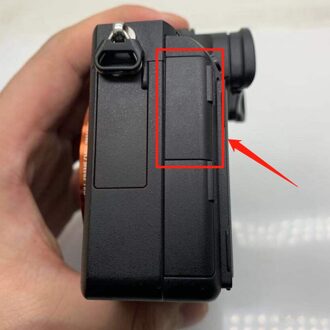 A7R Iii/M3 Usb Rubber Deksel Deur Hdmi-Compatibel Mic Cap Interface Cover Voor Sony ILCE-7RM3 Ilce alpha 7RM3 A7RIII A7RM3 zwart