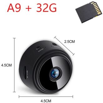 A9 1080P Mini Ip Camera Outdoor Night Versie Micro Camcorder Voice Video Recorder Beveiliging Draadloze Mini Camcorders Wifi Camera A9 ADD 32G
