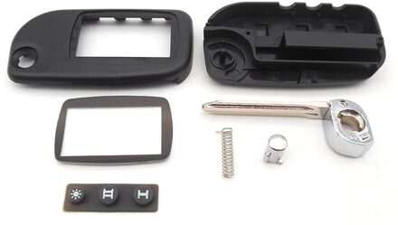 A9 switchblade key case voor Starline A9 A6 A8 A4 ongesneden blade fob case cover A9 vouwen auto flip afstandsbediening