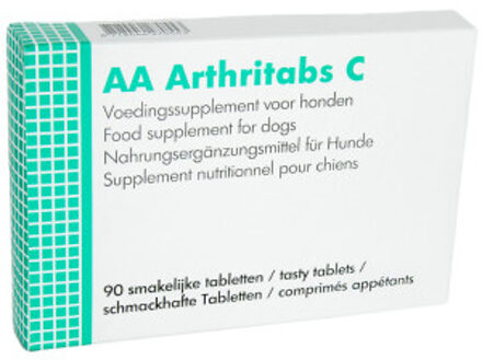 AA Arthritabs C voedingssupplement hond 90 tabletten