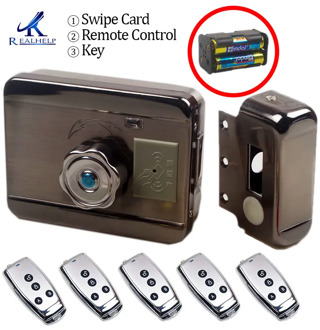 AA Dry Battery Easy Install Smart Lock RFID Electronic Locker Door Lock Wireless Rfid Electronic Battery Proximity Card Lock