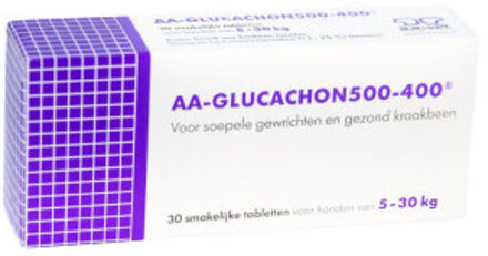 AA Glucachon gewrichten en kraakbeen supplement hond 30 tabletten (5-30 kg)