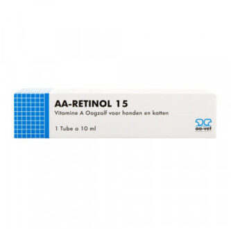 AA-Retinol 15 Vitamine A oogzalf voor hond en kat 10 ml