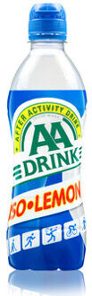 AA Sport Drink - Iso Lemon 500ml 12 Stuks