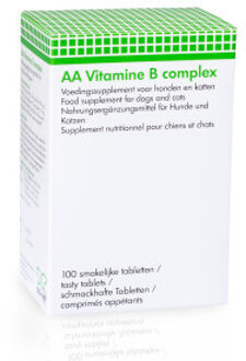 AA Vitamine B Complex voor hond en kat 100 tabletten