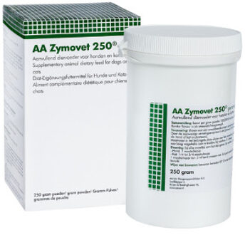 AA Zymovet 250 voedingssupplement hond en kat 250 g