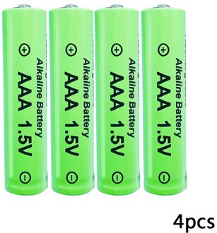Aaa Batterij 3000Mah 1.5V Alkaline Aaa Oplaadbare Batterij Voor Afstandsbediening Speelgoed Licht Batterij Hoge Capaciteit Lange uithoudingsvermogen 4stk