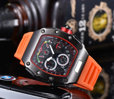 AAA Richard Luxury Quartz Watches New Brand Mille Mens Automatic Watch Men's Designer Wristwacth Water Resistant Reloj Hombre