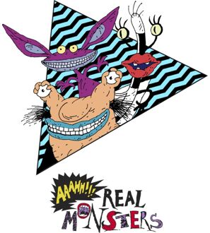 AAAHH Real Monsters Men's T-Shirt - Wit - XL