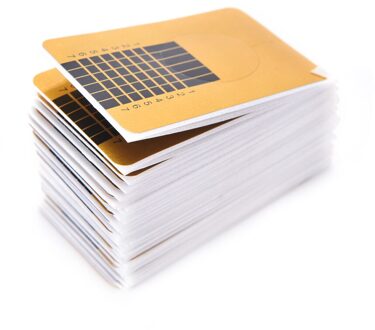 AACAR 100 stks/partij Nagels Gel Extension Tips Sticker Professionele Nail Forms Nail Vormen Gereedschap DIY Nail Gereedschap