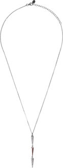 'Aada' Dames 925 Zilveren Ketting met Hanger - Zilver/Rosé ZH-7433 Zilver en roségoud