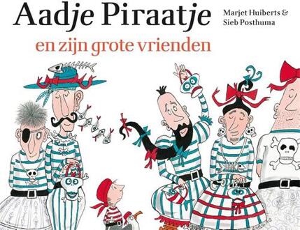 Aadje Piraatje en zijn grote vrienden - Boek Marjet Huiberts (9025769489)