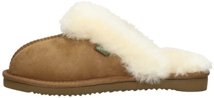 Aae000f1l Pantoffels - Sloffen - Meisjes - Cognac - Maat 30