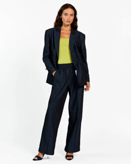 AAIKO Broek esila pinstripe c Blauw - L