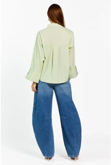 AAIKO Elda blouse - maat XL Groen