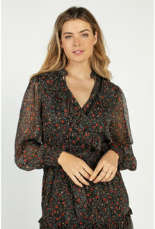 AAIKO Felma dress Zwart - XS