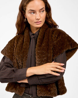 AAIKO Gilet amala pes 462 Beige - S