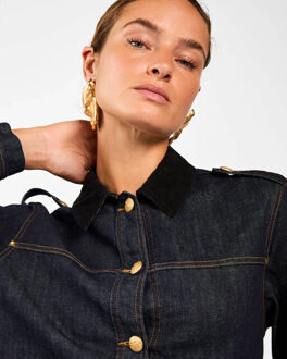 AAIKO Jasje danny denim co 56 Blauw - M