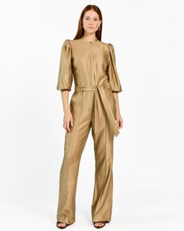 AAIKO Jumpsuit katy vis 420 Groen - S