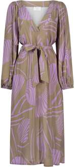 AAIKO Krissy dress vis 517 purple Paars - L