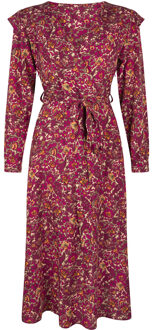 AAIKO Midi-jurk met bloemenprint Somer  roze - L,