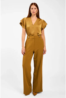 AAIKO Minny top Taupe - XXL