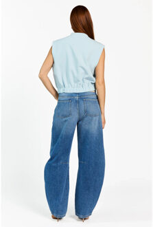 AAIKO Olivia gilet Blauw - M