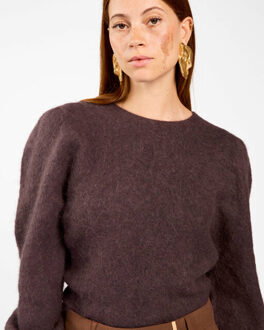 AAIKO Pullover denize wp 389 Bruin - XL