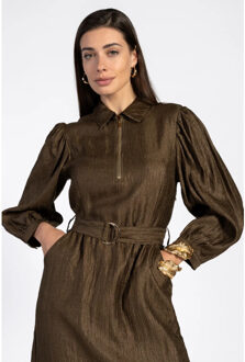 AAIKO Semira dress Taupe - L