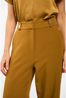 AAIKO Sonja fancy trousers Geel - L