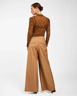 AAIKO Top lange mouw tyler pa 123 Beige - XL