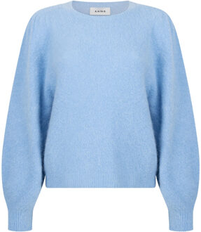 AAIKO Zachte trui Denize  blauw - XS,S,M,L,