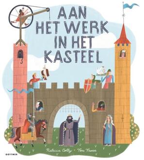 Aan het werk in het kasteel