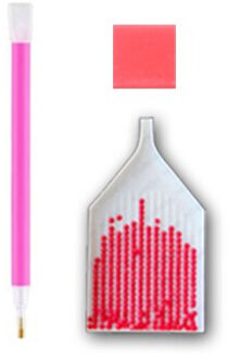 Aanbieding Pen Diamant Schilderen Tool Eenvoudige Point Boor Pen Diamant Borduurwerk Accessoires Diamant Schilderen Kruissteek Tool Kit doorzichtig