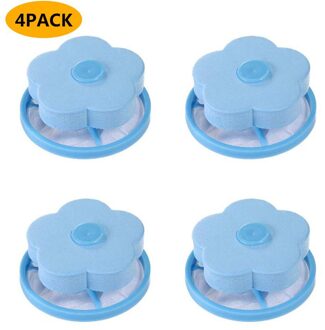 aangekomen Heetste Drijvende Huisdier Bont Catcher Herbruikbare Hair Remover Tool voor Wasmachine Kat Hond Schoon Tool beste selling blauw