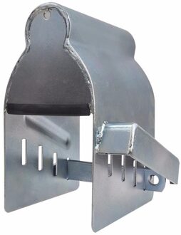 Aanhangerslot tasmodel - verzinkt staal - zilver - Verhinderd aankoppelen