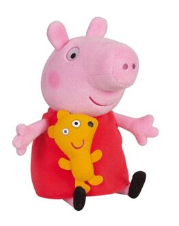 Aankleed knuffel Peppa Big - Knuffeldier Multikleur