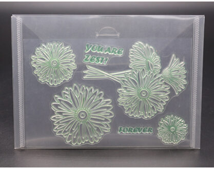 Aankomen 5PCS Hersluitbare Opslag Case Voor Stansmessen Stencil Album Stempel Ambachten Clear Plastic Seal Zakken 18x13cm