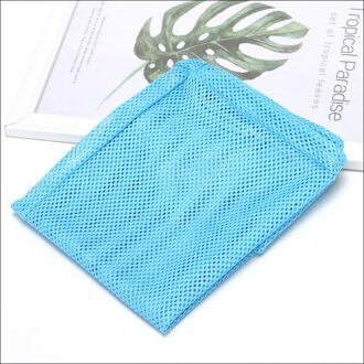 Aankomen Cat Grooming Tas Kat Wassen Douche Bag Mesh Kitten Grooming Supplies Nail Trimmen Zakken Verstelbare Kat Zak blauw